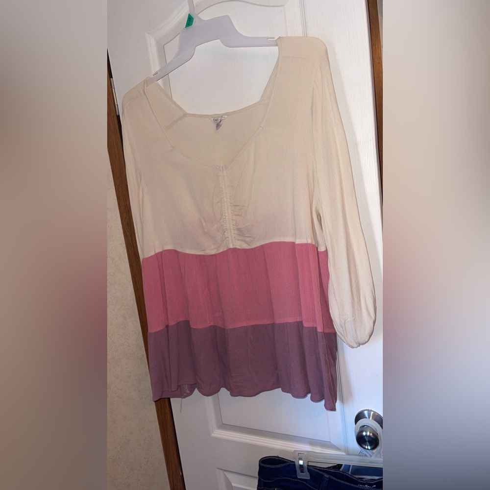 3/4 sleeve cato top